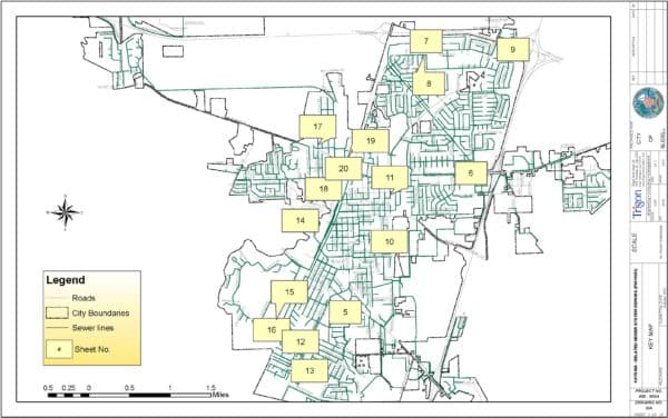 Slidell Sewer Map